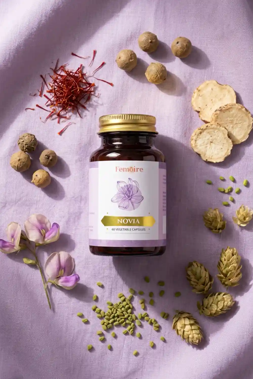 Botol Novia 60 Vegetable Capsules